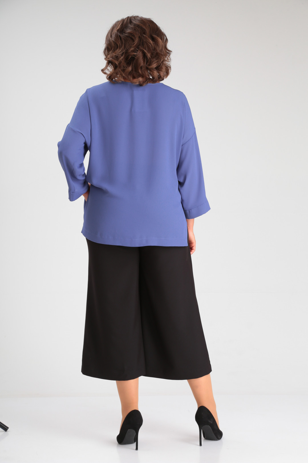 Костюм Мишель Шик 1350 синий, черный - фото 2